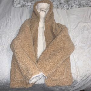 Reversible Sherpa jacket